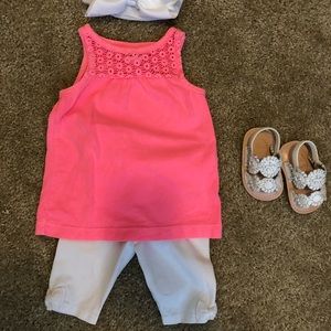 Tank top and Capri leggings